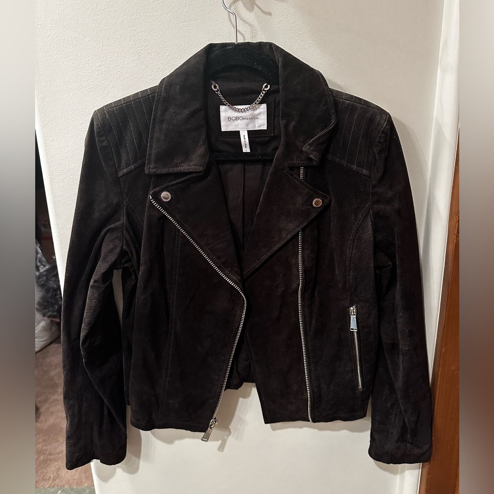 BCBGeneration Leather Moto Jacket